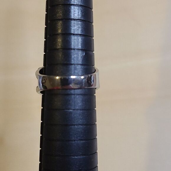 HIJONES Men's Stainless Steel Silver Size 8 - Picture 4 of 5